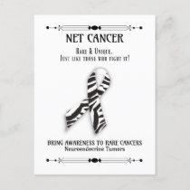 NET Cancer Support and Awareness  Postcard