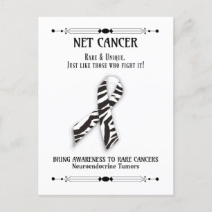 NET Cancer Support and Awareness Postcard