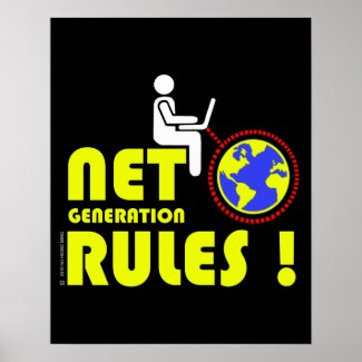 Net generation rules! poster