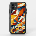 Net of multicolored triangles OtterBox symmetry iPhone 11 case