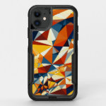 Net of multicolored triangles OtterBox commuter iPhone 11 case