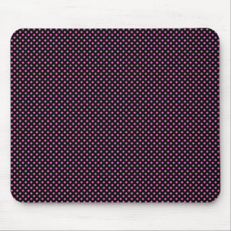 Net Pattern Black with Pink Mouse Pad