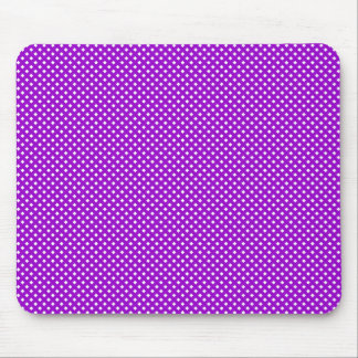 Net Pattern Purple with White Mouse Pad