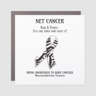 NET Rare Cancer Neuroendocrine tumor Car Magnet