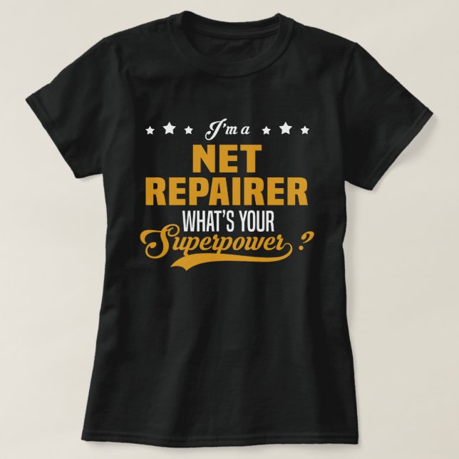 Net Repairer T-Shirt (Design Front)