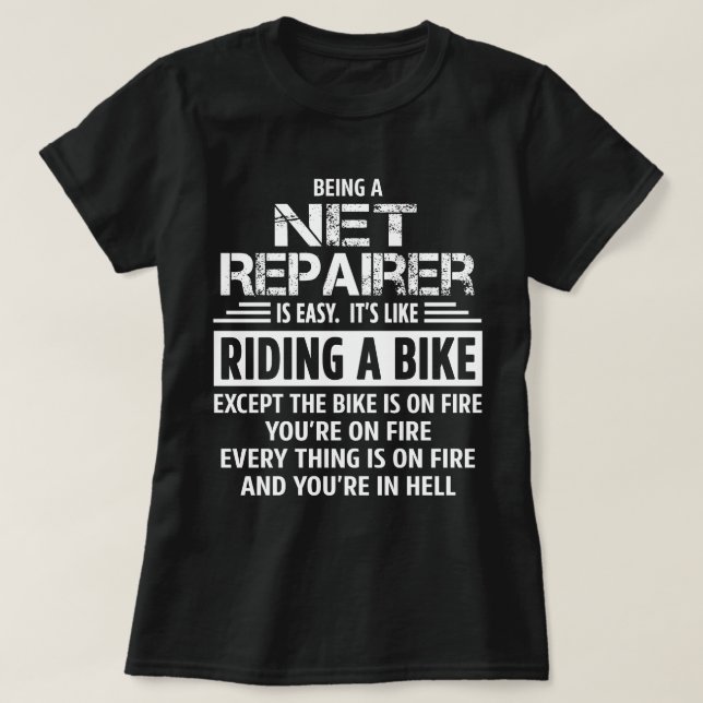 Net Repairer T-Shirt (Design Front)