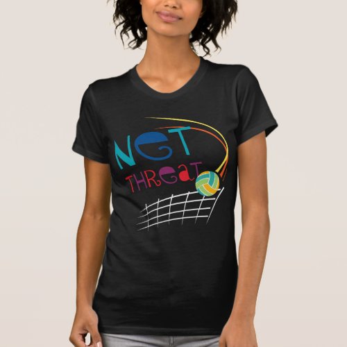 Net Threat Volleyball T_Shirt