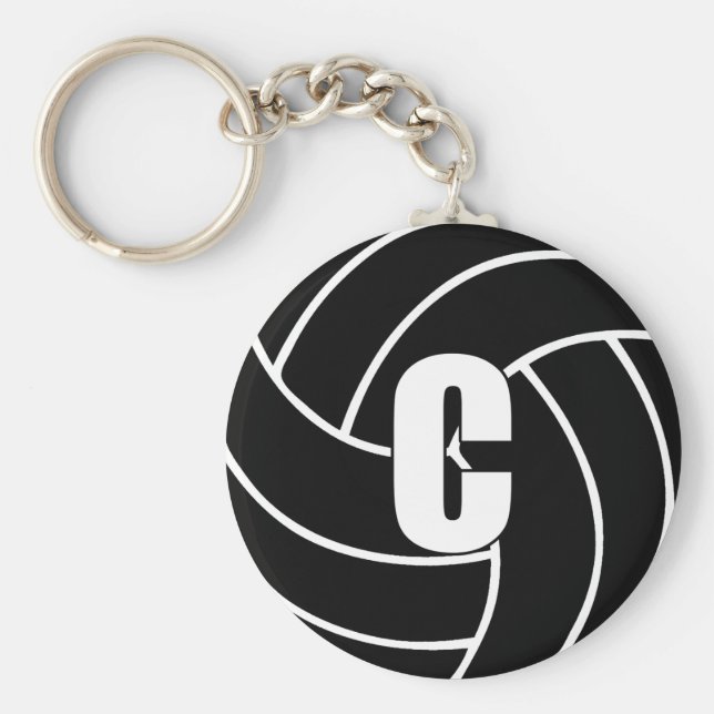 Netball Center C Key Ring (Front)