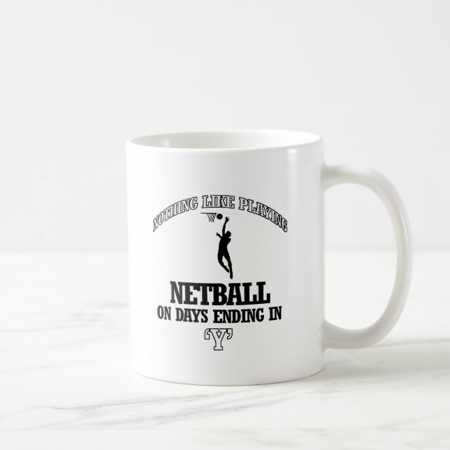 NETBALL designs Coffee Mug (Right)