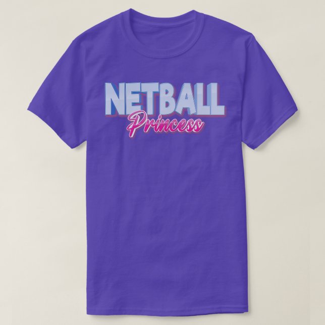 Netball Princess T-Shirt (Design Front)