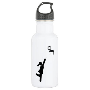 Netball Stainless Steel Water Bottle