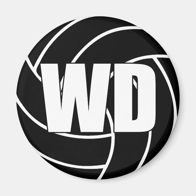 Netball Wing Defense Magnet (Front)