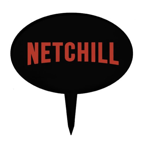 NETCHILL NETFLIX CAKE TOPPER