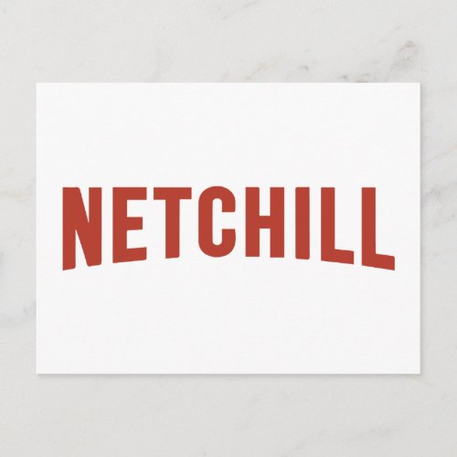 NETCHILL NETFLIX POSTCARD