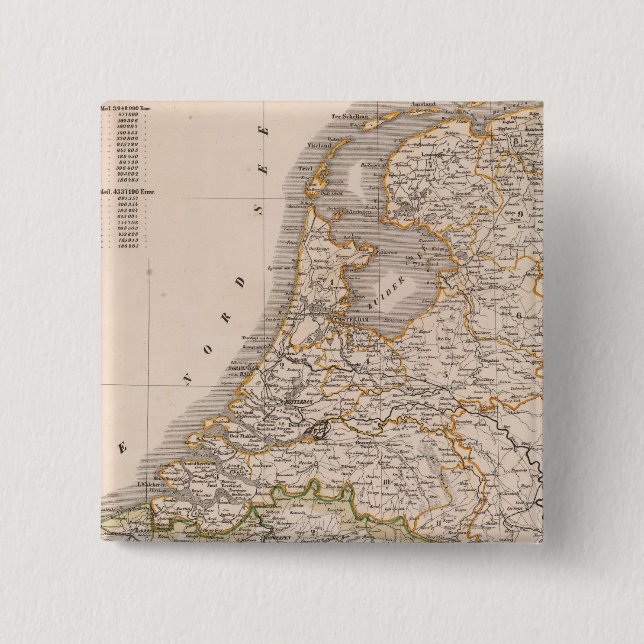 Netherland, Belgium Button (Front)