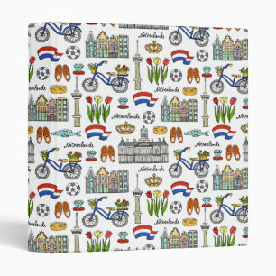 Netherland Doodle Pattern Binder