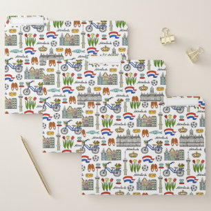 Netherland Doodle Pattern File Folder