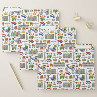 Netherland Doodle Pattern File Folder