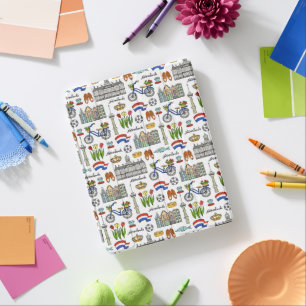 Netherland Doodle Pattern iPad Smart Cover