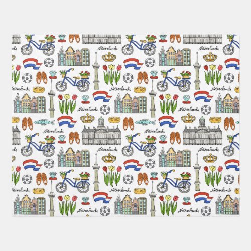 Netherland Doodle Pattern Rug