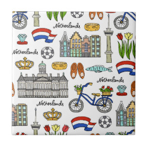 Netherland Doodle Pattern Tile