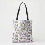 Netherland Doodle Pattern Tote Bag