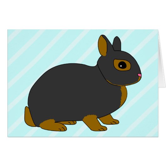 Netherland Dwarf Rabbit Cards (Front Horizontal)