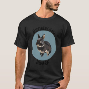 Netherland Dwarf Rabbit For Bunny Rabbit Owners T-Shirt