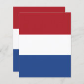 Netherland flag (Front/Back)