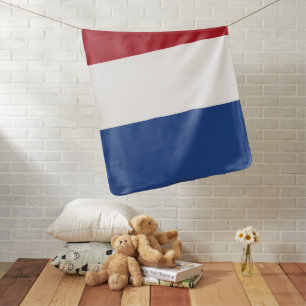 Netherland flag baby blanket