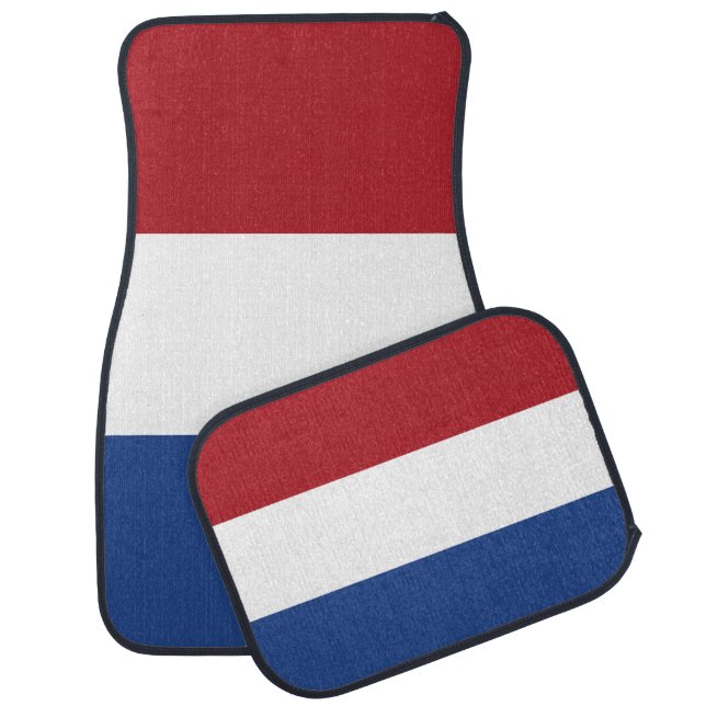 Netherland flag car floor mat (Set)
