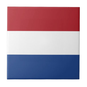 Netherland flag ceramic tile