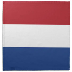 Netherland flag cloth napkin