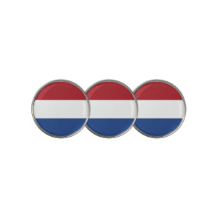 Netherland flag golf ball marker