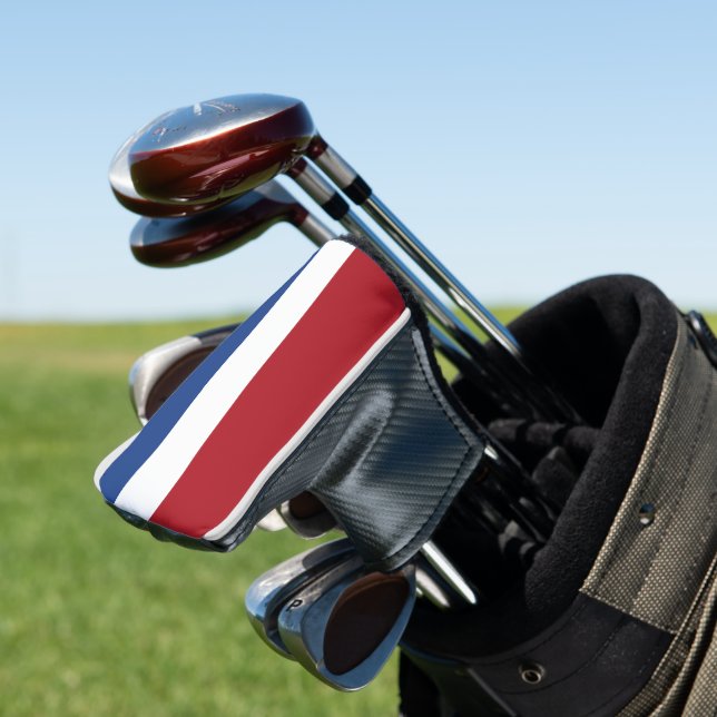 Netherland flag golf head cover (In Situ)