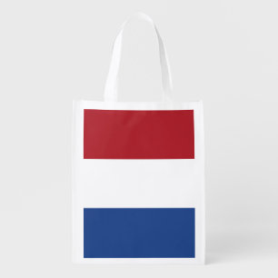 Netherland flag grocery bag
