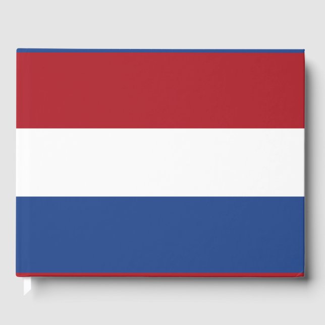 Netherland flag guest book (Front)
