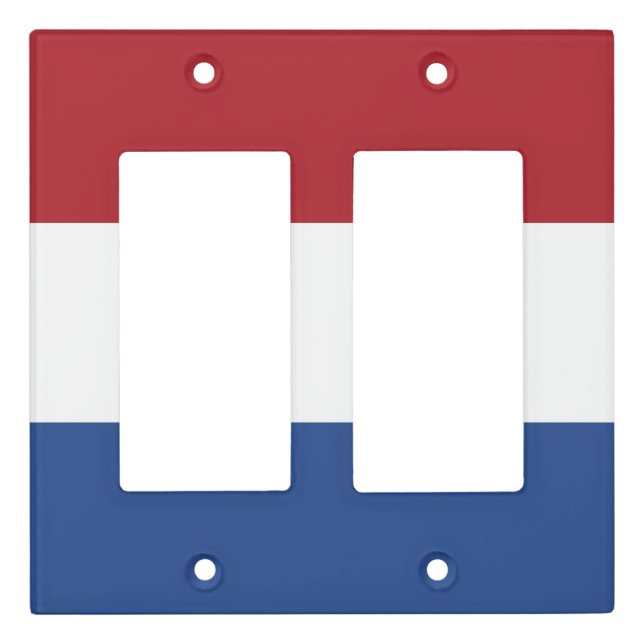 Netherland flag light switch cover (Front)