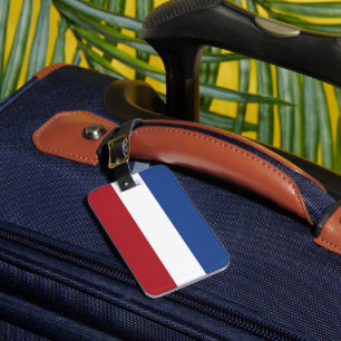 Netherland flag luggage tag