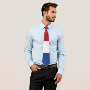 Netherland flag neck tie