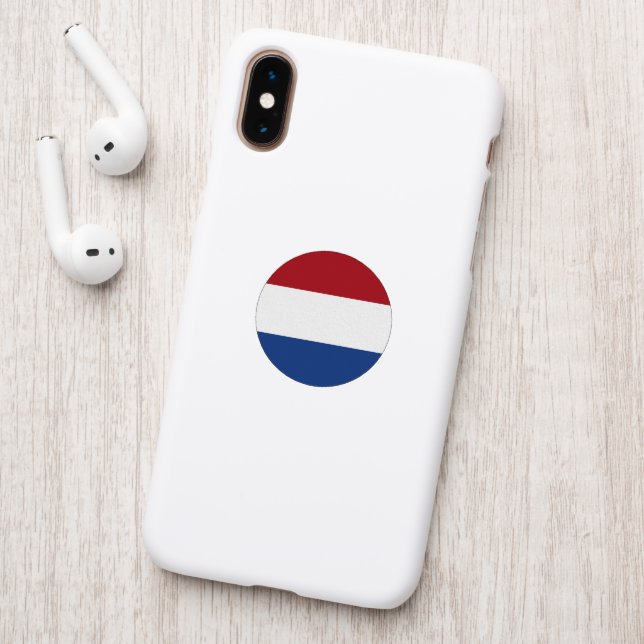 Netherland flag patch (On Phone Back)