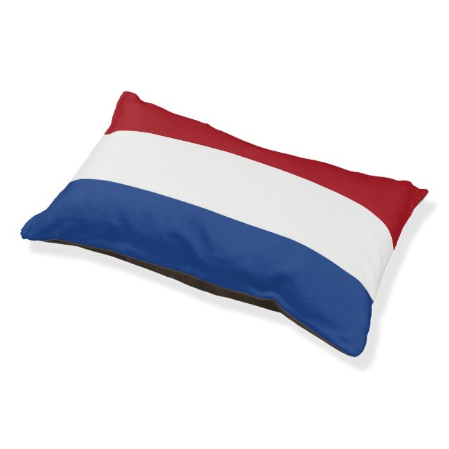 Netherland flag pet bed (Angled)