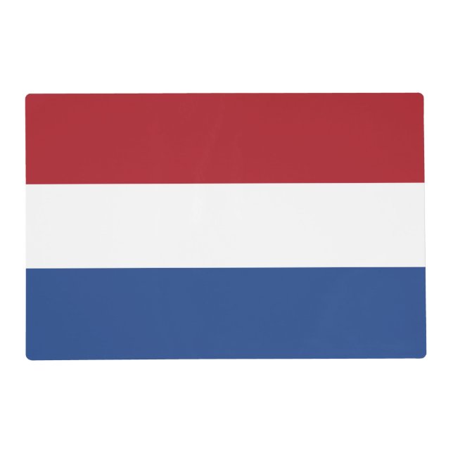 Netherland flag placemat (Front)