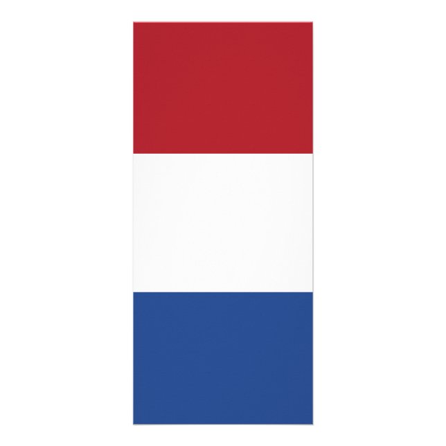Netherland flag rack card (Front)