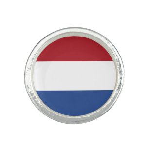 Netherland flag ring