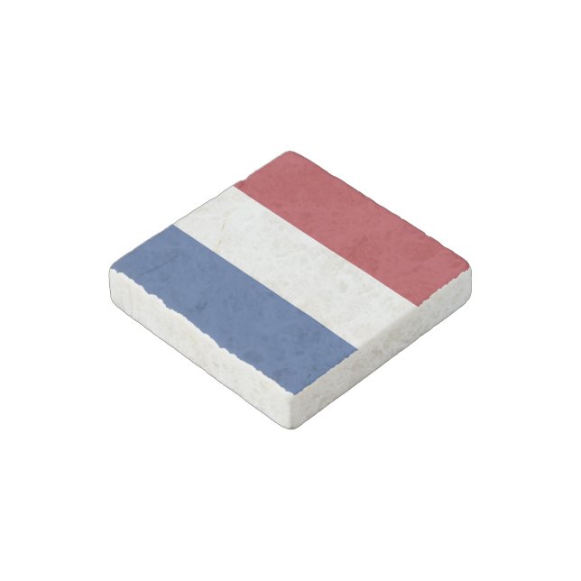 Netherland flag stone magnet (Angled)