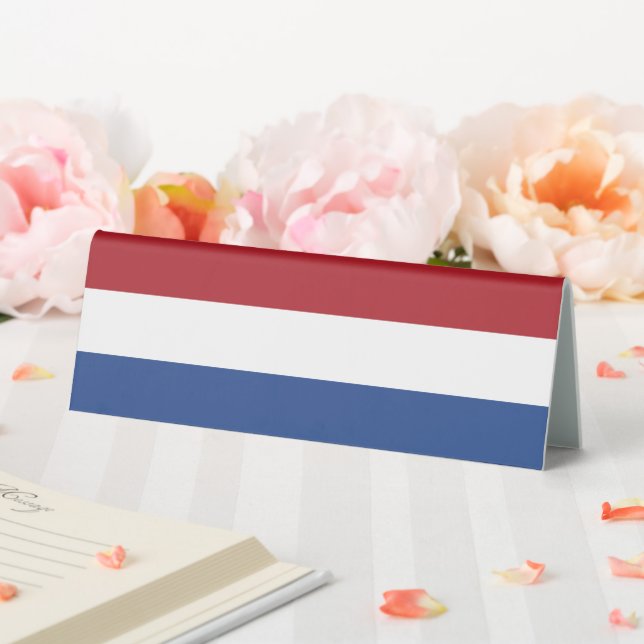Netherland flag table tent (In SItu (Wedding))