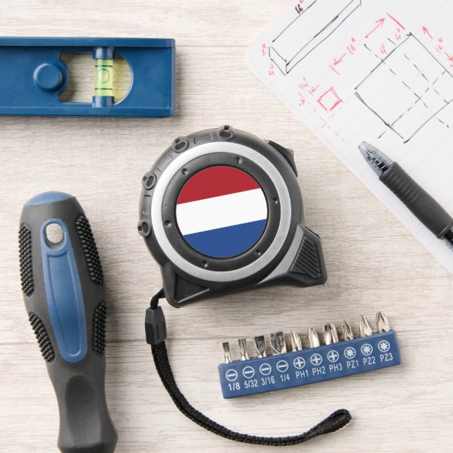 Netherland flag tape measure (Workshop)