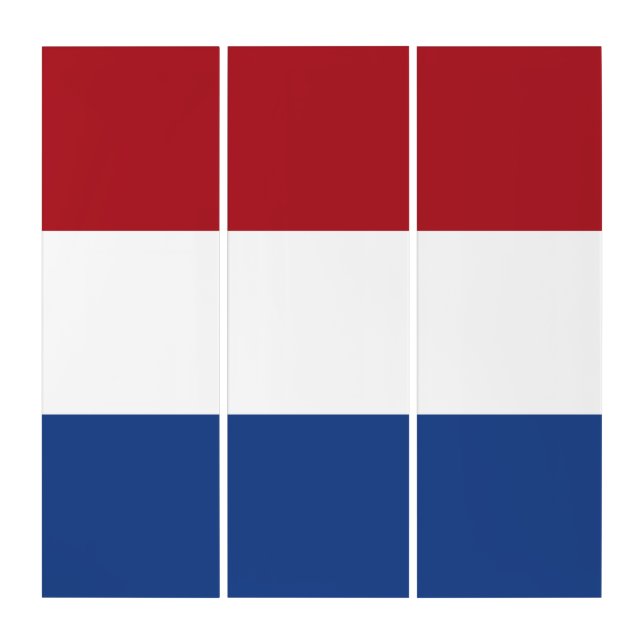 Netherland flag triptych (Front)