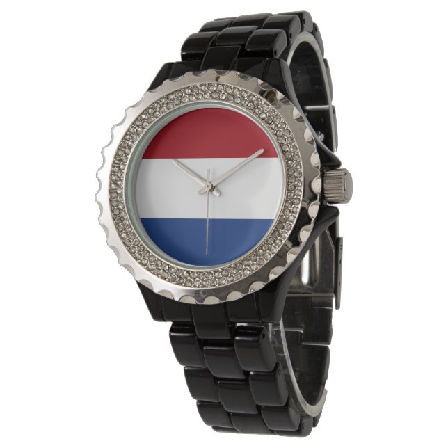 Netherland flag watch (Angled)